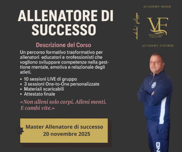 Master Allenatore di Successo 20 novembre 2025